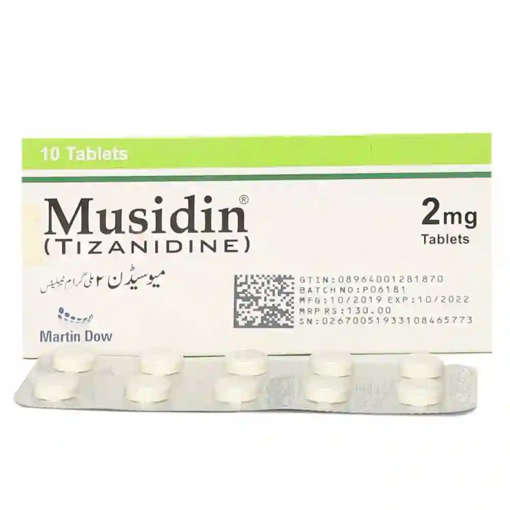 Picture of Musidin 2mg Tab 1x10s